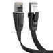 Кабель мережевий плоский Ugreen NW134 RJ45 Cat 8 40 Гбіт/с 3 м Чорний (10982) 10982 фото 1