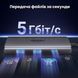 Хаб UGREEN 20 см 6 в 1 USB-C на 2x HDMI 2x USB-A 3.0 USB-C 3.0 PD 100 Вт поддержка 8K 30 Гц Серый 15852 фото 2