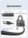 USB-хаб Ugreen 20 см USB-A на 4 порта USB 3.0 5 Гбит/с с портом дополнительного питания USB-C поддержка OTG Серый 15548 фото 9