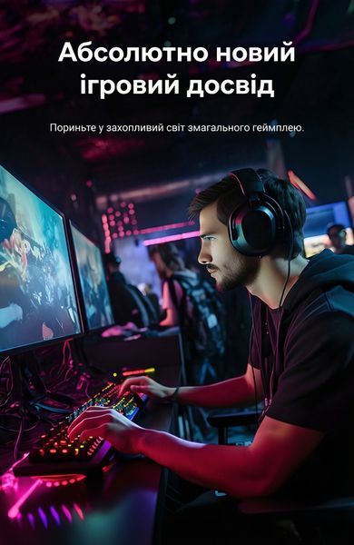 Патч-корд Vention 5 м RJ45 Cat8 SFTP 40 Гбіт/с 2000 МГц бавовняне обплетення Чорний IKOBJ фото