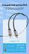 Аудиокабель Vention 0.5м USB-C на 2 RCA чип DAC позолоченные контакты алюминиевый корпус хлопковая оплетка Серый BGUHD фото 9