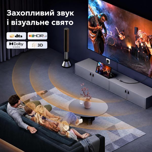 Переходник двунаправленный Ugreen HD182 0.2 м Micro HDMI на HDMI 2.1 8K 60 Гц 48 Гбит/с Черный (55420) 55420 фото