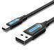 Кабель Vention 0.5 м USB 2.0 на Mini USB для видеорегистратора, камеры и HDD зарядка 2 А передача данных 480 Мбит/с усиленная защита от сгибов Черный COMBD фото 1
