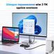 USB-переключатель Ugreen USB 2.0 для 2 ПК на 4 устройства общий доступ к периферии кнопка переключения порт питания Micro USB 2 кабеля 1.5 м в комплекте Черный 30767 фото 4