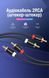 Аудіокабель Vention 1.5 м 2RCA на 2RCA штекер Hi-Fi позолочені контакти алюмінієвий корпус Чорний VAB-R06-B150 фото 2