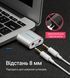 Зовнішня звукова карта Vention USB на 2x3.5 мм алюмінієвий корпус чіп шумозаглушення роз'єми для навушників та мікрофона Чорний VAB-S17-B фото 5