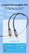 Кабель аудіо USB-C на 2 RCA Vention 2 м вбудований чіп DAC Hi-Fi звучання позолочені контакти бавовняне обплетення Сірий BGUHH фото 9