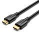 Кабель HDMI Vention 1.5 м v2.1 HDMI на HDMI 8K 60 Гц 4K 120 Гц 48 Гбит/с поддержка eARC VRR динамический HDR позолоченные коннекторы Черный AANBG фото 1