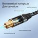 Оптичний аудіокабель Vention 1 м Toslink S/PDIF підтримка Hi-Fi 5.1 Dolby DTS позолочені конектори алюмінієвий корпус нейлонове обплетення Сірий BAVHF фото 2