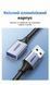 Кабель-удлинитель Ugreen 2 м USB 3.0 USB-A на USB-A 5 Гбит/с нейлоновая оплетка Черный 10497 фото 4